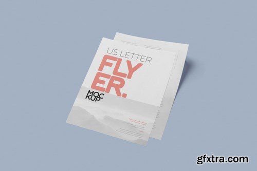 US Letter Flyer Mock-Up