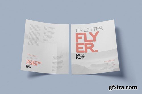 US Letter Flyer Mock-Up