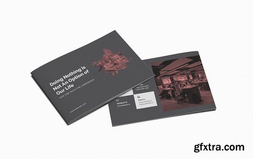 Charity A5 Brochure Template