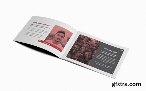 Charity A5 Brochure Template