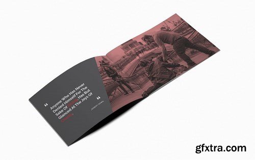 Charity A5 Brochure Template