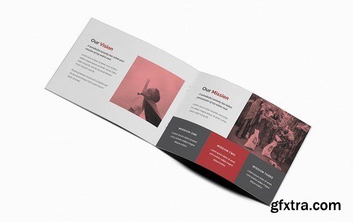 Charity A5 Brochure Template