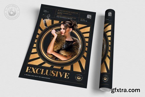 Exclusive Party Flyer Template V3