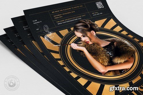 Exclusive Party Flyer Template V3