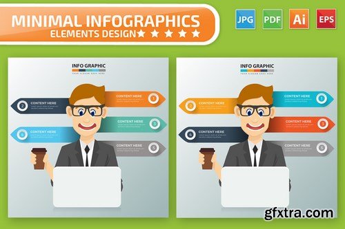 Businessman Infographics Design