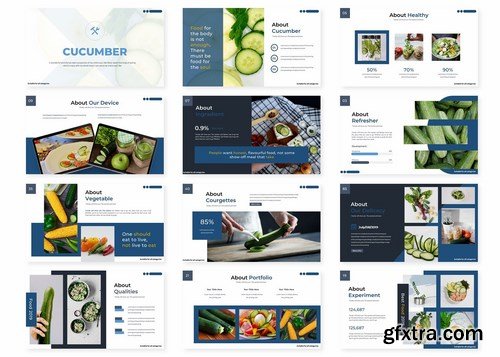 Cucumber - Powerpoint Google Slides and Keynote Templates