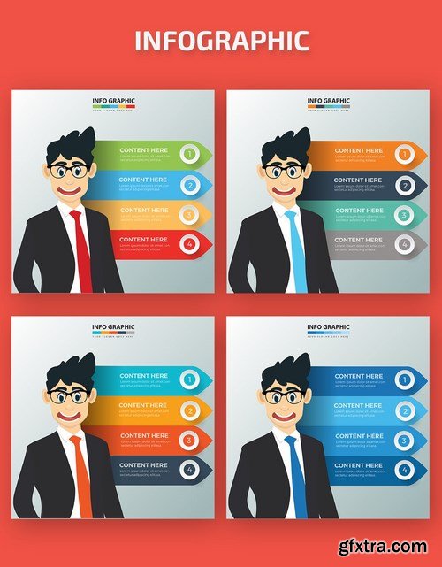 Businessman Infographics Design