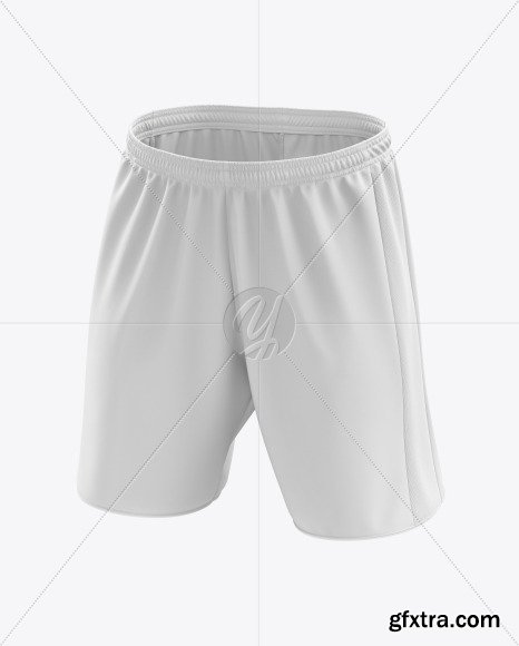 Download View Mens Soccer Shorts V2 Mockup Back Half Side View Pics ...