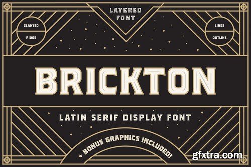 CM - Brickton - 8 styles & bonus graphics 4044864