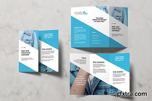 Urban Minimalist Trifold Brochure 2