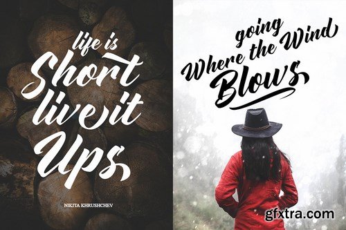 Advections Brush Script Font