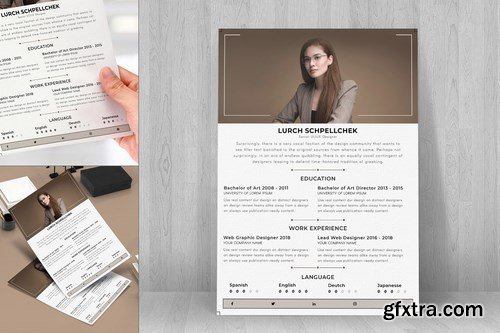 Resume CV Template-34