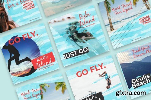 Travel Social Media Kit