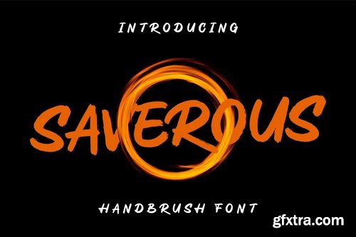 Saverous - Cute & Not really Horror Typeface