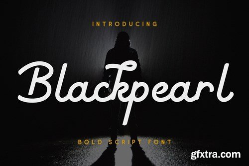 Blackpearl - Monoline Script Font