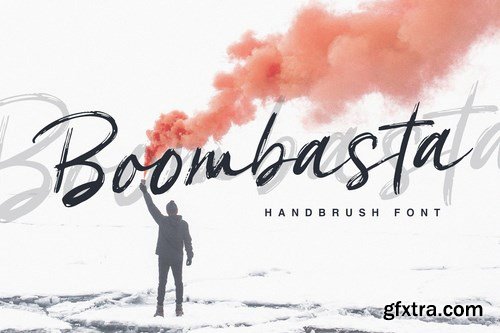 Boombasta - Handbrush Font