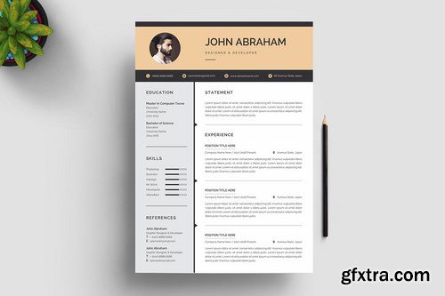 Resume Template 142