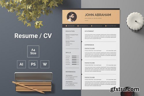 Resume Template 142