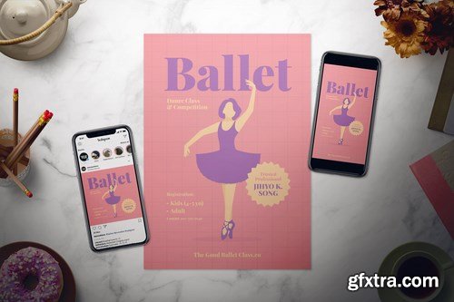 Ballet Flyer Set