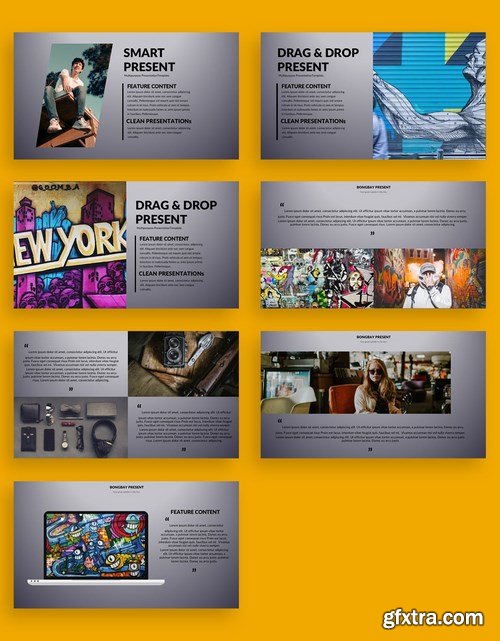 Bongbay Powerpoint and Keynote Templates