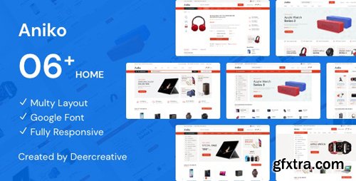 ThemeForest - Aniko v1.0 - Multipurpose Electronics eCommerce PSD - 24462352