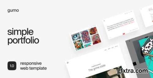 ThemeForest - Gumo v1.0 - Simple Portfolio Template - 23389822