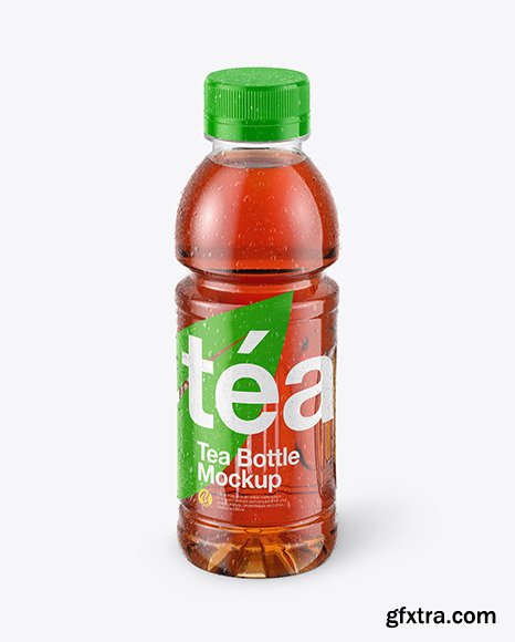 Tea Bottle with Condensation in Shrink 48030