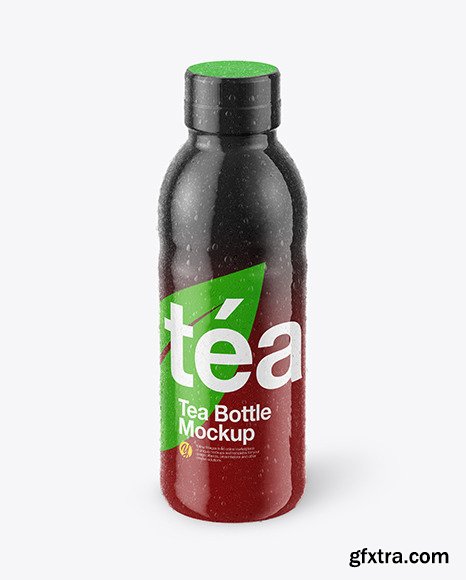 Tea Bottle with Condensation in Shrink 48030