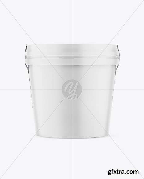 Matte Ice Cream Cup Mockup 48015