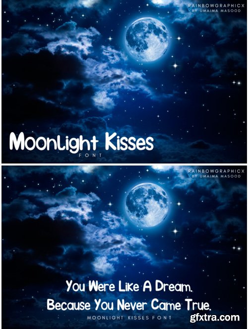 Moonlight Kisses Font