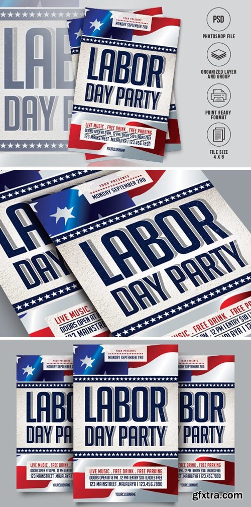 Labor Day Flyer 1736272