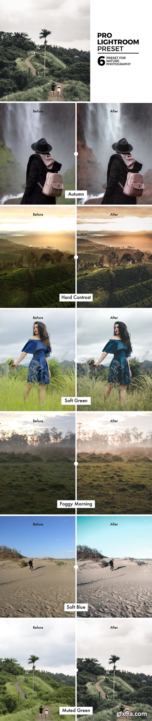 6 Nature Lightroom Preset