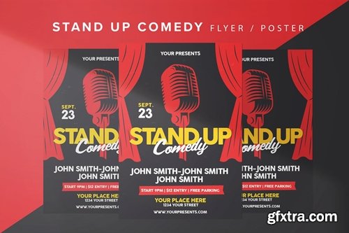 Stand up Comedy Flyer