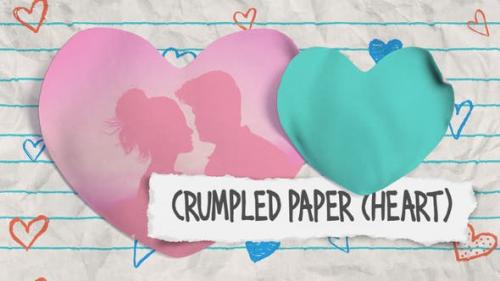 Udemy - Crumpled Paper (Heart)