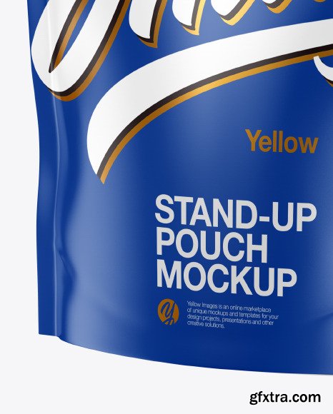 Matte Stand-Up Pouch Mockup 48087