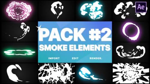 Udemy - Smoke Elements Pack 02 | After Effects