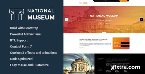 ThemeForest - Museum v2.0.2 - Responsive WordPress Theme (Update: 29 March 19) - 13716783