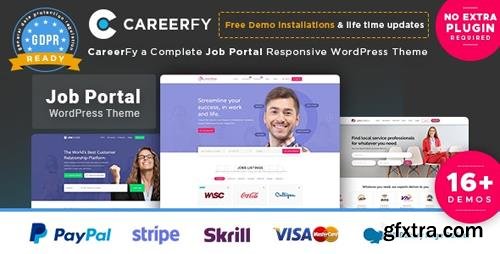 ThemeForest - Careerfy v2.5.3 - Job Board WordPress Theme - 21137053