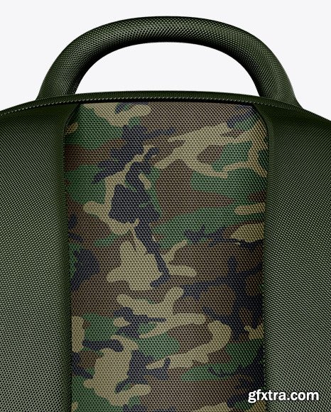 Backpack Mockup - Back View 48107