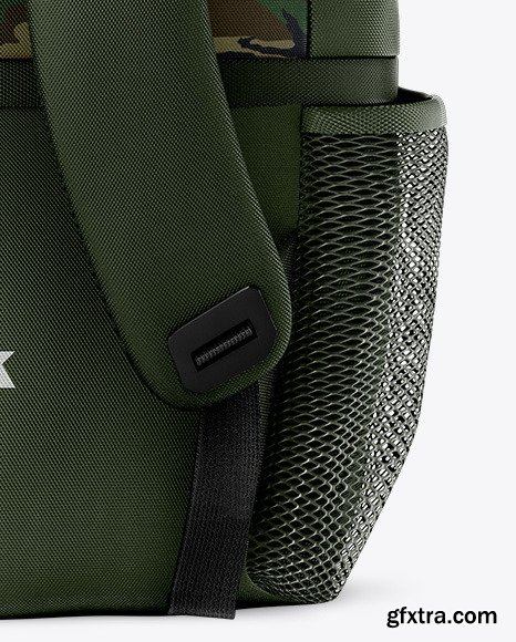 Backpack Mockup - Back View 48107