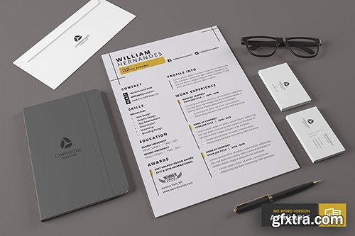 Minimal Resume Template v.6