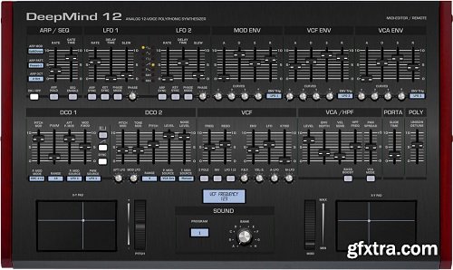 Behringer Deepmind 12 VST editor Controller WiN OSX-AwZ