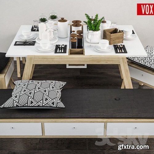 Decorative set of table _VOX _Spot