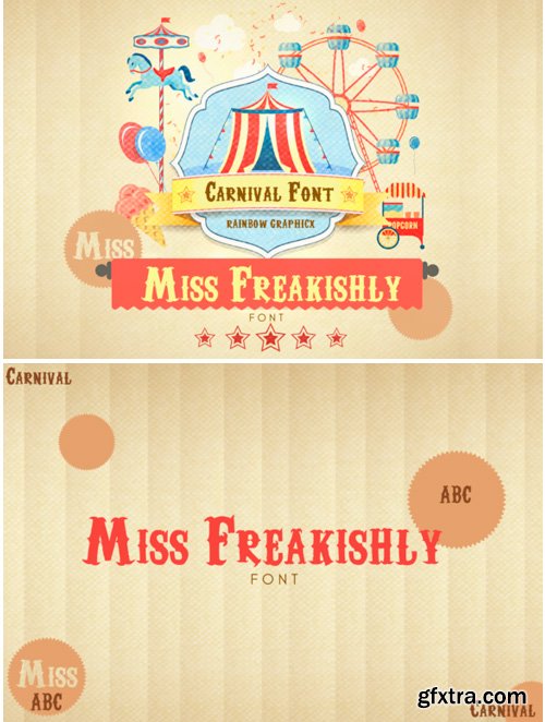 Miss Freakishly Font