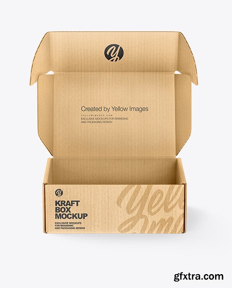 Kraft Box Mockup 48129