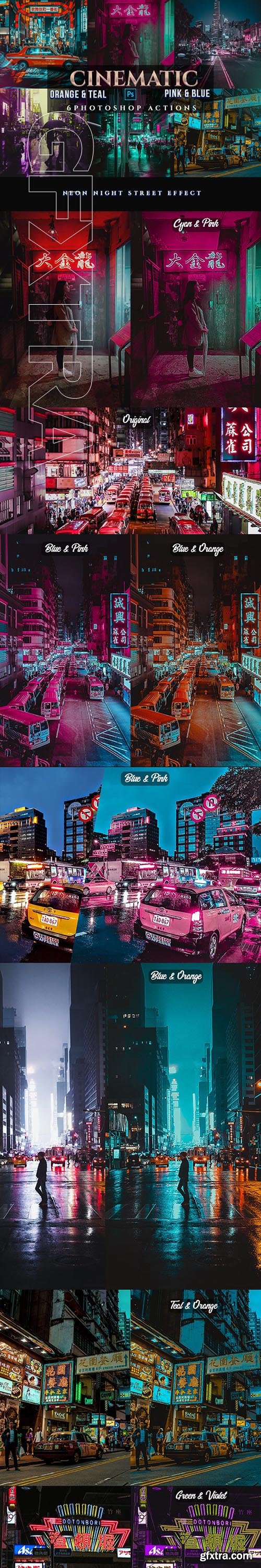 GraphicRiver - Cinematic Orange & Teal Pink & Blue Actions 24356673