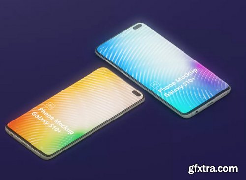 Phone Mockup Galaxy S10 Plus