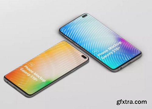 Phone Mockup Galaxy S10 Plus