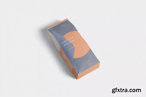 4 Coffee Pouch Mockups