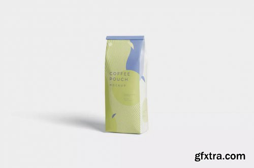 4 Coffee Pouch Mockups